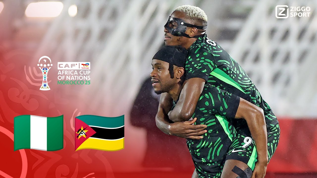 IJSKOUD DUO OSIMHEN EN LOOKMAN SLOPEN MOZAMBIQUE!! 🥶🥵 | Nigeria vs Mozambique | Afrika Cup 2026