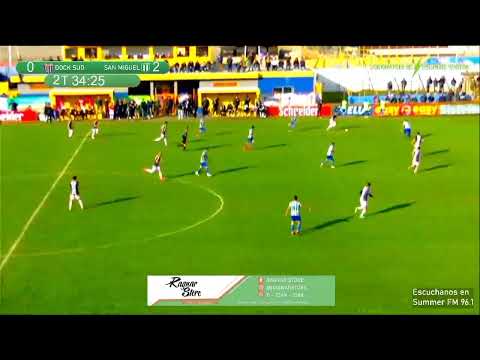 #PrimeraB - Dock Sud 1 - 3 San Miguel (Goles)