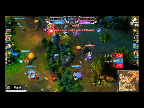 KT Bullets vs CJ Frost Game 1 highlights