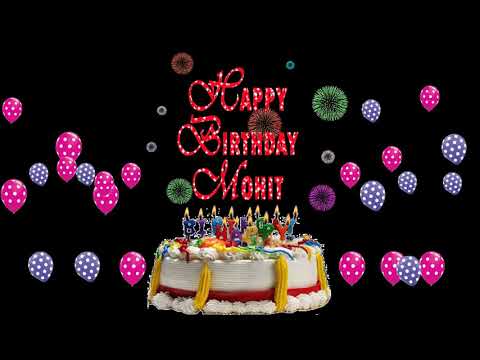 MOHIT HAPPY BIRTHDAY TO YOU