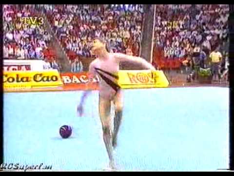 Marina Nikolayeva Ball EF Brcelona Cup 1986