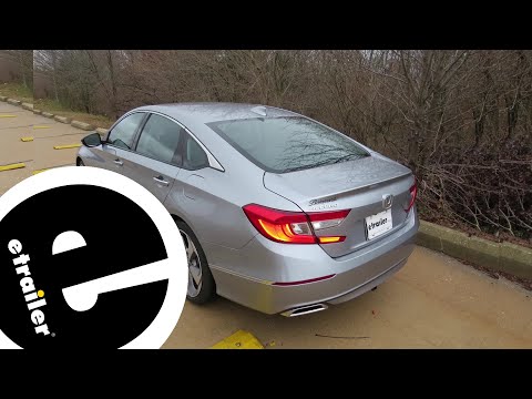 etrailer | How to Install the Curt Trailer Hitch Receiver on a 2018 Honda Accord
