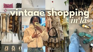 Thrift my DREAM Vintage closet | Rare Designer Finds, Beaded Vintage Dresses & More
