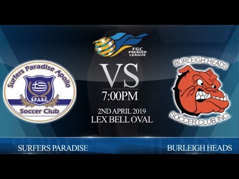 FGC Premier League rnd 3 catch up clash -  Surfers Paradise vs Burleigh Heads.