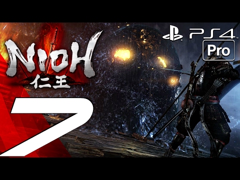 Nioh - Gameplay Walkthrough Part 7 - Umi-bozu Boss Fight (PS4 PRO)