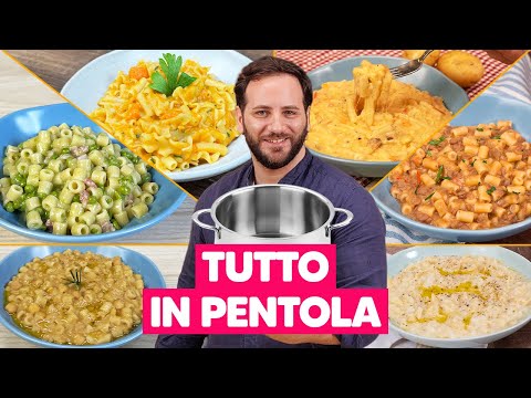 7 primi CREMOSI da fare con UNA SOLA PENTOLA