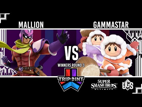Tripoint Smash 125 - Winners Round 3 - MALLION(Captain Falcon) Vs. GammaStar(Ice Climbers)