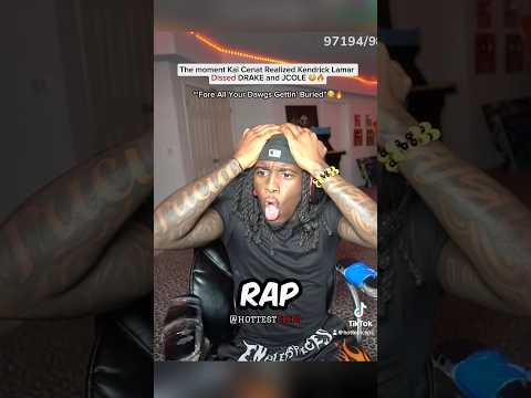 Kai Cenat Reacts to Kendrick Lamar Dissing DRAKE And JCOLE 😳🔥