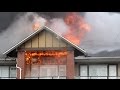 Caught on cam: Devastation after massive blaze at Langley, B.C. condo