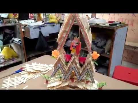 How to make creative thing by Ice cream sticks || new Video || Sk arts