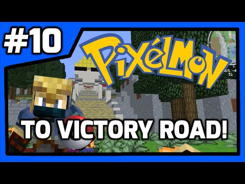 RC-Pixelmon S1: Kanto Region! Episode 10: VICTORY ROAD AND THE ELITE 4! (POKEMON LEAGUE PART 1!)