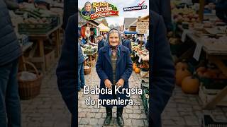 BABCIA KRYSIA NIE WYTRZYMAŁA! 🔥 Wygarnia premierowi Tuskowi na targu! #shorts