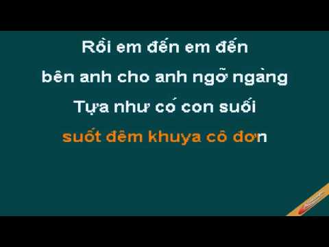 Ngay Em Den Karaoke - Trần Thu Hà - CaoCuongPro