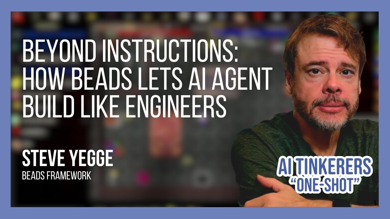 Steve Yegge on Agentic Coding, Beads, and the Future of AI Workflows