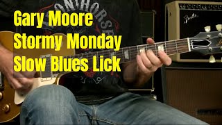 Gary Moore Stormy Monday Turnaround Lick