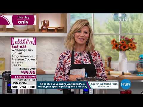 Wolfgang Puck 8Quart Programmable Pressure Cooker