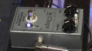 Plum Crazy FX  Si Clops fuzz guitar effects pedal demo with SG & Dr Z Amp