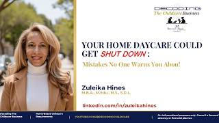 Home-Based Daycare Construction RED FLAGS! 🚩 Zoning & Building Code Requirements