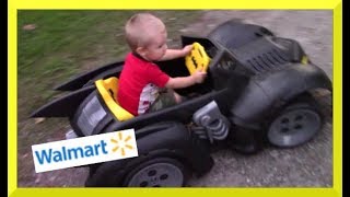 North Carolina is FLOODED/ Walmart DUMPSTER Has POWERWHEELS!!