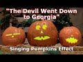 The Devil Went Down To Georgia Singing Pumpkins Effect Animation