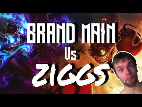 Road To Diamond Brand mid Main gameplay commentary vs ziggs - season 8