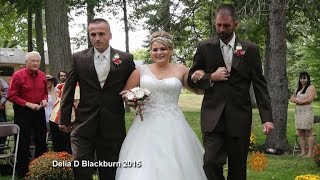 One bride plus two dads equals heartwarming moment
