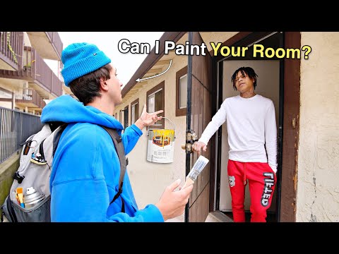 Asking Strangers in Compton to Paint THEIR Bedroom…