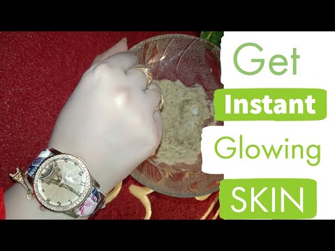 How To Make Face "Glow" Instantly With This Homemade "Face Pack" Video