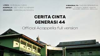 Download lagu CERITA CINTA [GENERASI 44]  Acappella full version  mp3
