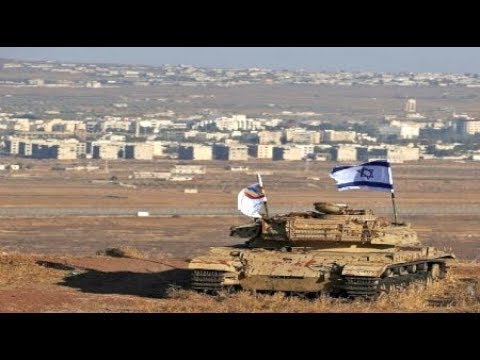 BREAKING President Trump USA recognizes Golen Heights as Israel Territory March 2019 News Video