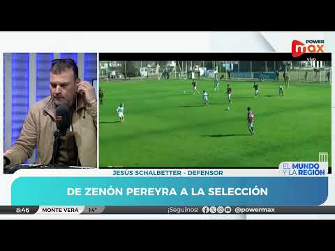 Jesús Schalbetter, de Zenón Pereyra a la selección