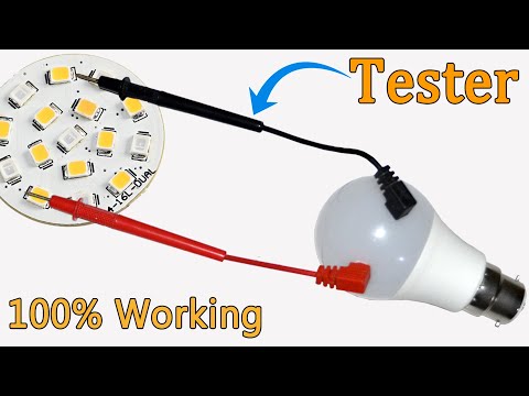 Electrical Tester | Amazing Idea | Led Bulb Convert Into A Tester