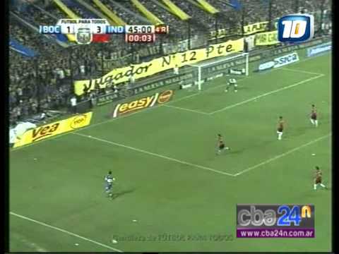 CANAL 10 - cba24n - BOCA 4 INDEPENDIENTE 5 - CLAUSURA 2012 PRIMERA DIVISION