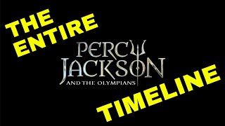 The ENTIRE Percy Jackson and the Olympians Timeline