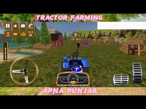 Wheat farming Tractor Farming part 2 || apna punjab