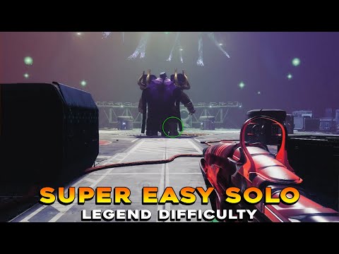 Destiny 2  How to Beat Emperor Calus Solo! Legend Difficulty - SUPER EASY!!