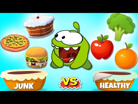 Eat Healthy with Om Nom | Learning Videos For Toddlers | Learn with Om Nom