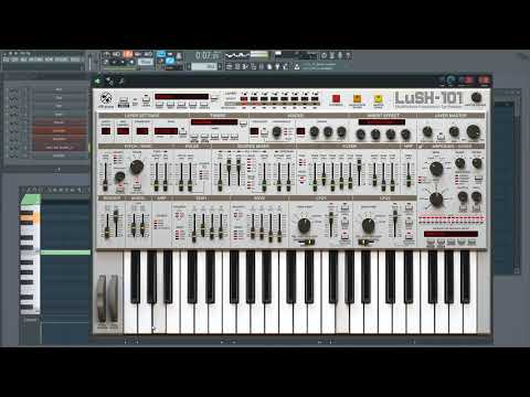 FL Studio LuSH-101 test :D