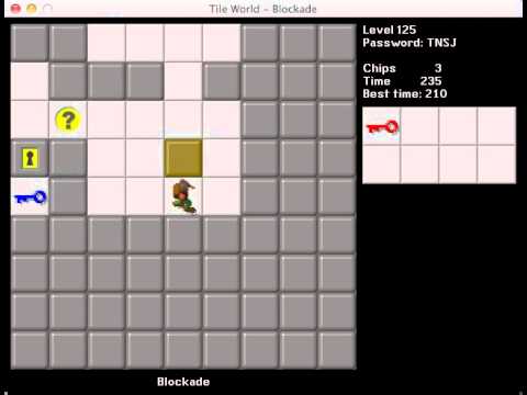 CCLP1 level 125 solution - 210 seconds