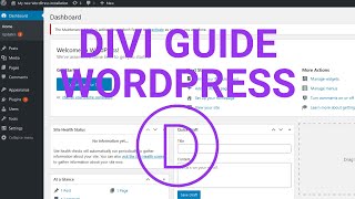 How To Enable/Disable Display Home Link On Pages Divi Theme WordPress Website