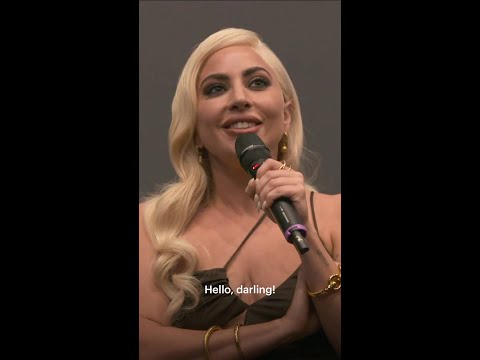 Lady Gaga: ‘Hello, darling!’