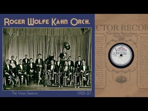 1925, Roger Wolfe Kahn Orch., Rhythm of the Day, Clap Yo Hands, Delilah, Jersey Walk, HD 78rpm