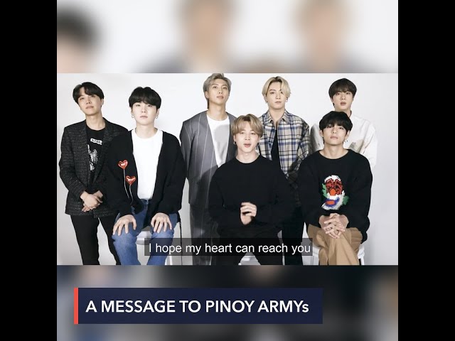 BTS sends heartwarming message to Filipino ARMYs