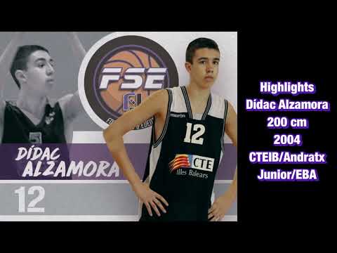Didac Alzamora - Junior/EBA - Highlights 2021/22