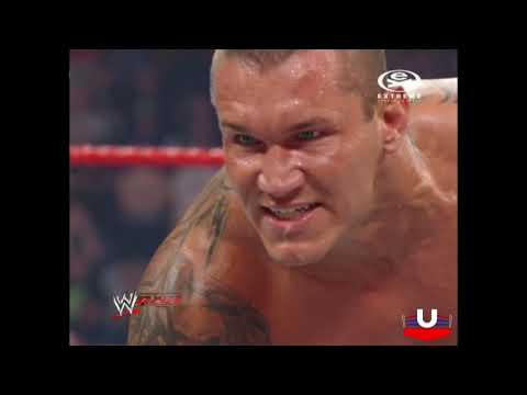 WWE Raw 23.03.2009: Randy Orton & Ted DiBiase Jr. vs. Triple H - PL