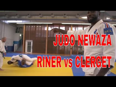JUDO NEWAZA Teddy RINER vs Axel CLERGET