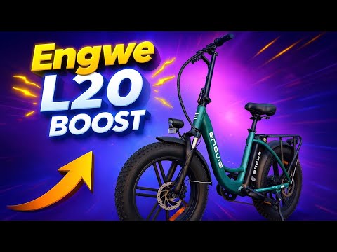 Engwe L20 Boost e-bike (UNLOCKED) Used Once Only - Image 2