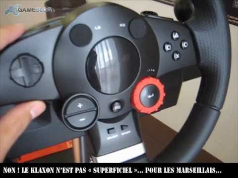 comment installer volant driving force gt ps3