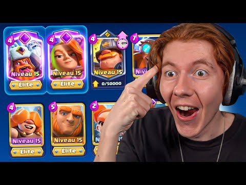 I put ALL THE REDHEADS from Clash Royale into ONE SINGLE DECK (it's funny because I'm a redhead)