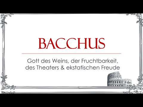 Bacchus einfach und kurz erklärt